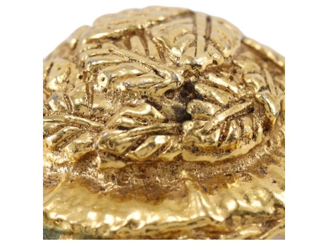 Orecchini a clip Chanel Vintage placcati oro - vista 7