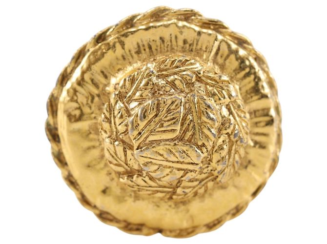 Orecchini a clip Chanel Vintage placcati oro - vista 8