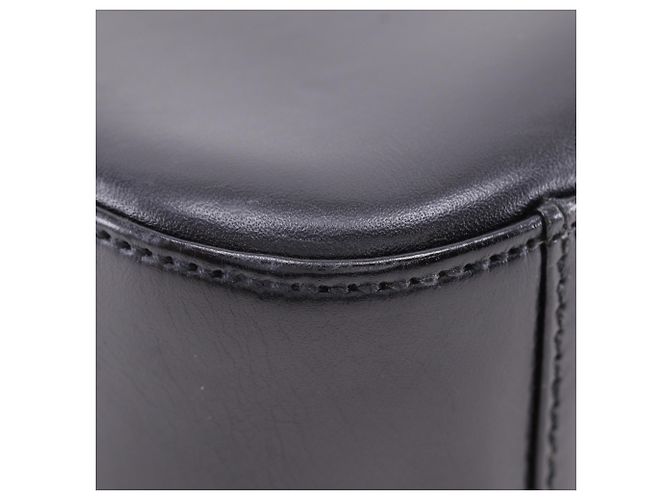 Borsa a tracolla Burberry in pelle di vitello nera Nero - vista 4