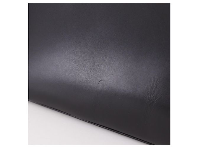 Borsa a tracolla Burberry in pelle di vitello nera Nero - vista 9