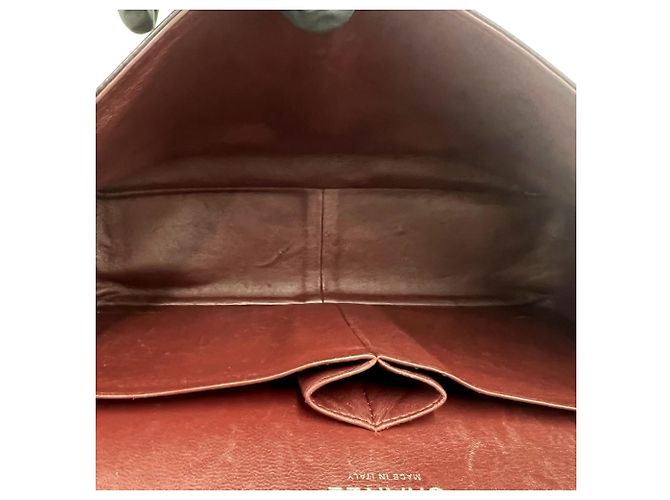 Borsa a tracolla CHANEL Matelassé Coco Mark Double Flap Nero - vista 9