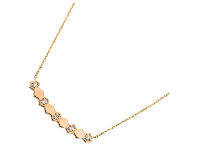 Collana Chaumet B de Diamond D'oro - vista 2