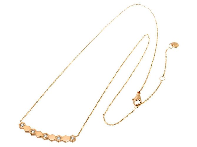 Collana Chaumet B de Diamond D'oro - vista 3