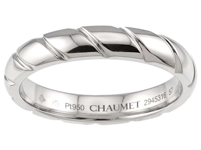Chaumet Torsade Ring aus Platin - Ansicht 3