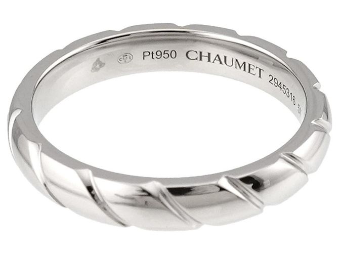 Chaumet Torsade Ring aus Platin - Ansicht 4