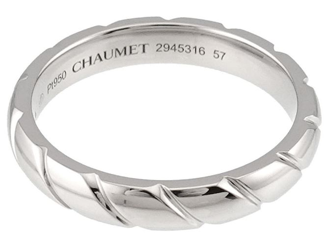 Chaumet Torsade Ring aus Platin - Ansicht 5