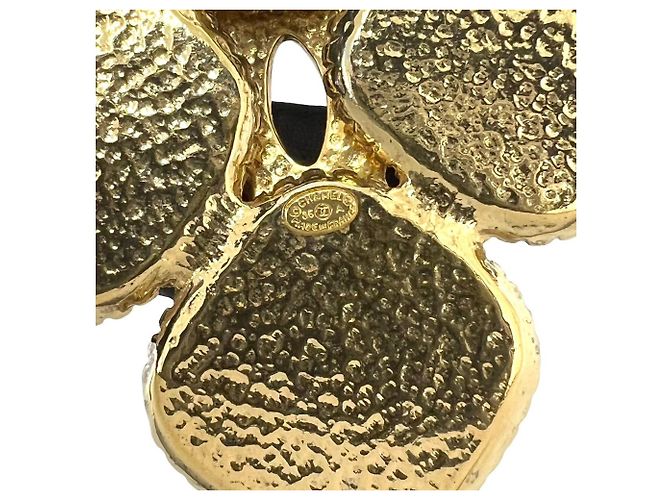 Chanel Vintage Coco Mark Motif Halskette Golden - Ansicht 3