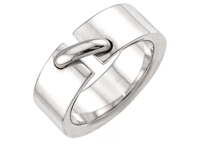 Chaumet Liens Bandring aus 18K Weißgold Golden - Ansicht 2