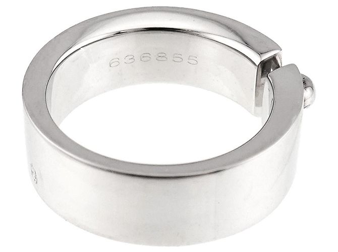 Chaumet Liens Bandring aus 18K Weißgold Golden - Ansicht 5