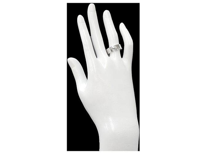 Chaumet Liens Bandring aus 18K Weißgold Golden - Ansicht 9