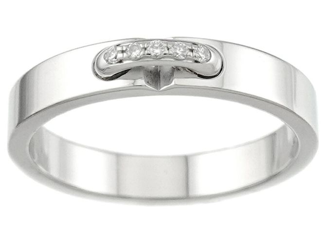 Anello Chaumet Liens Evidence #46 Diamanti in Platino - vista 2