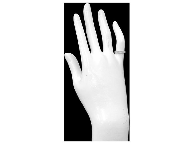 Anello Chaumet Liens Evidence #46 Diamanti in Platino - vista 8