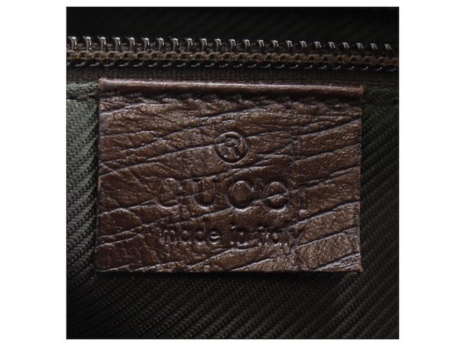 Borsa a tracolla Gucci Brown GG Supreme Marrone - vista 15