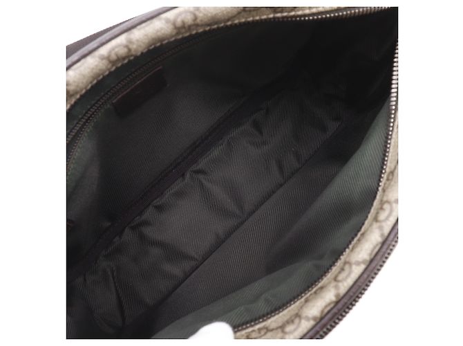 Borsa a tracolla Gucci Brown GG Supreme Marrone - vista 5