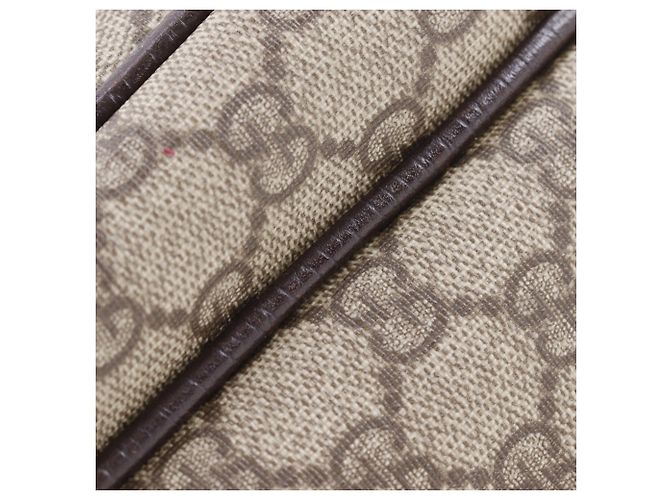 Borsa a tracolla Gucci Brown GG Supreme Marrone - vista 9