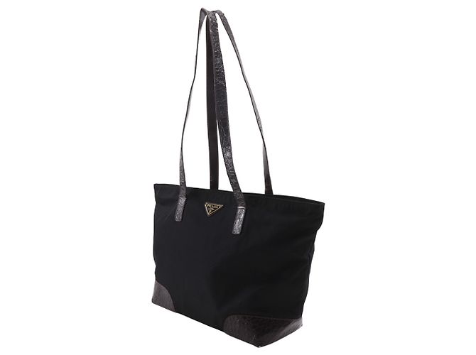 Prada Black Nylon Tote Bag - view 2