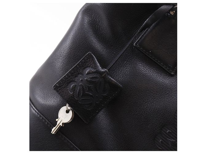 Sac à main Loewe Amazona Justa Noir - vue 17