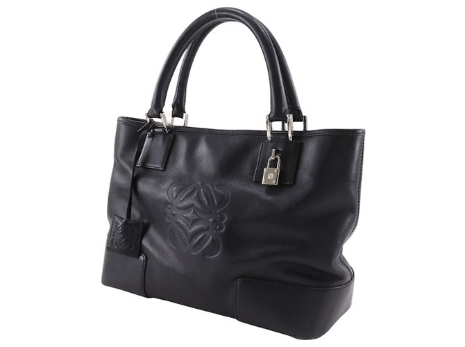Sac à main Loewe Amazona Justa Noir - vue 2