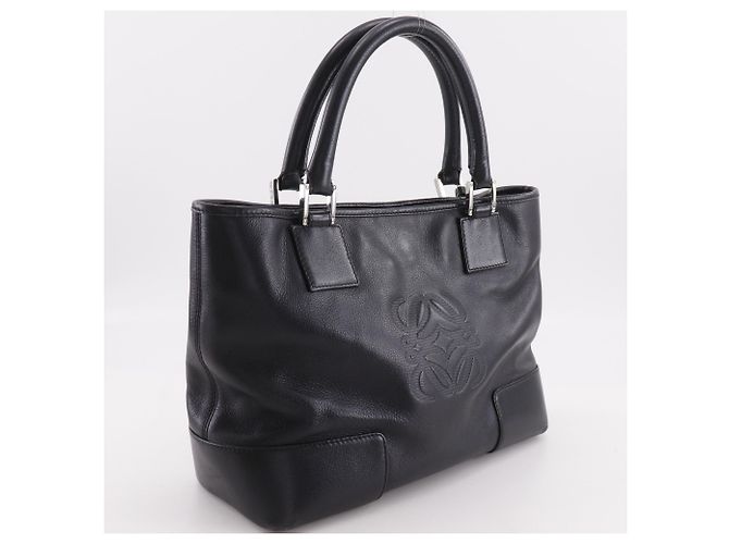 Sac à main Loewe Amazona Justa Noir - vue 3