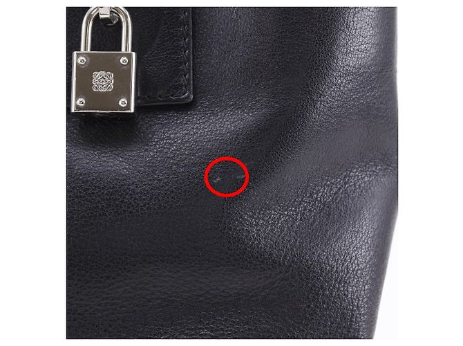 Sac à main Loewe Amazona Justa Noir - vue 9