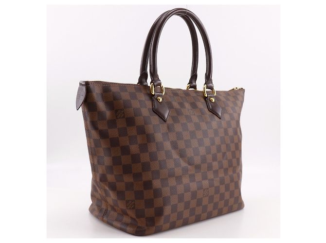 Bolso Tote Louis Vuitton Saleya MM Castaño - vista 3