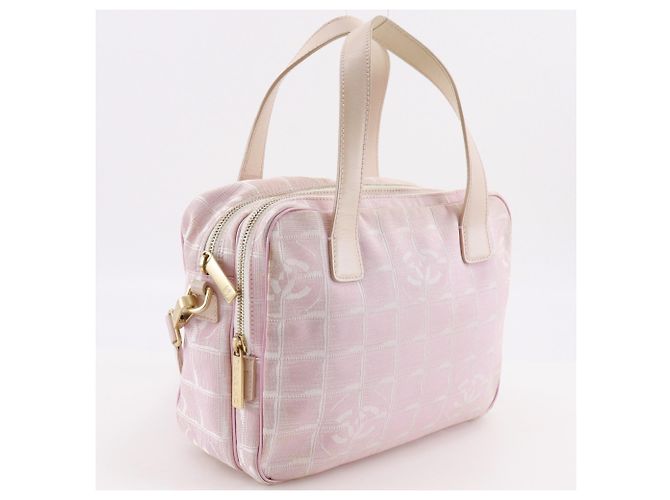 Borsa a spalla 2 vie Chanel - New Travel Line Rosa - vista 3
