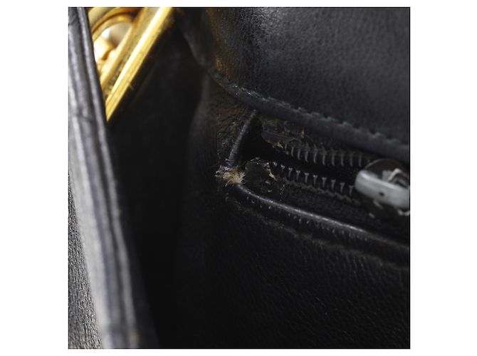 Bolsa de Ombro com Corrente Chanel Matelassé Preto - vista 11