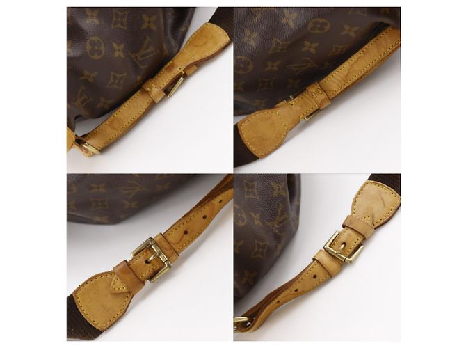 Louis Vuitton MontsourisGM Backpack Brown - view 12