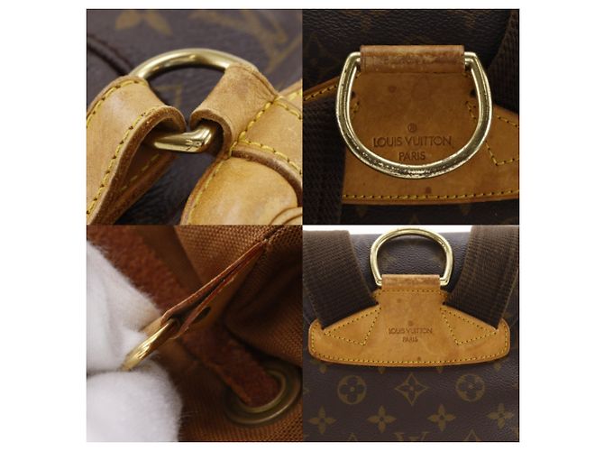Louis Vuitton MontsourisGM Backpack Brown - view 13