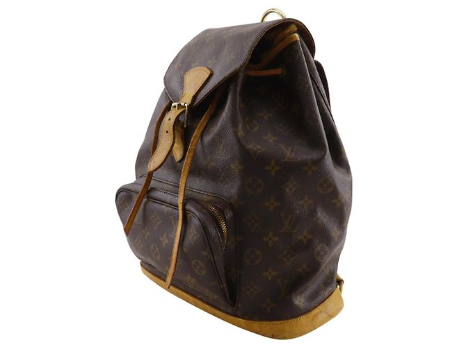 Louis Vuitton MontsourisGM Backpack Brown - view 2