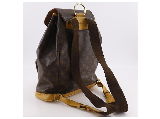 Louis Vuitton MontsourisGM Backpack Brown - view 3