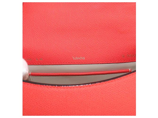 Bolsa 2 vias Valextra Mini Iside Vermelho - vista 10