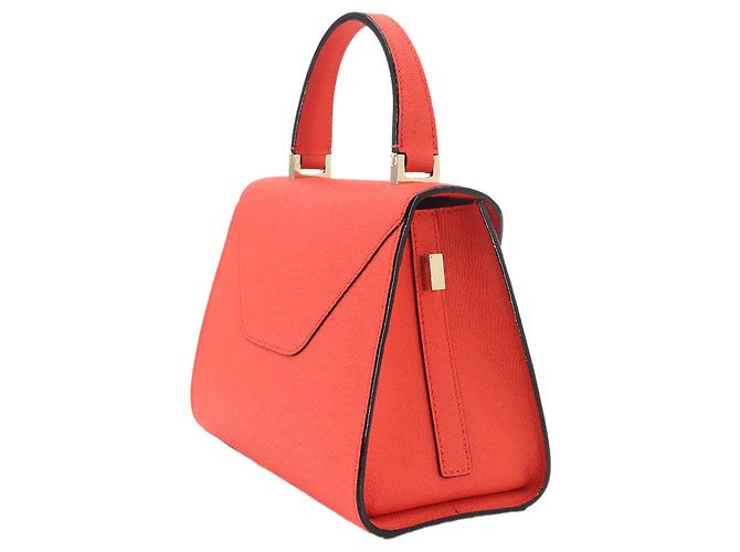 Bolsa 2 vias Valextra Mini Iside Vermelho - vista 4