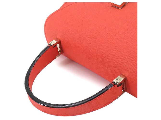 Bolsa 2 vias Valextra Mini Iside Vermelho - vista 6