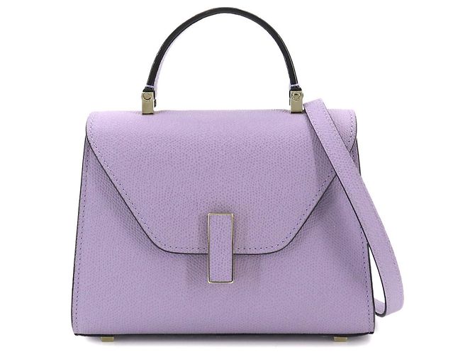 Bolsa Valextra Micro Iside Roxo - vista 2