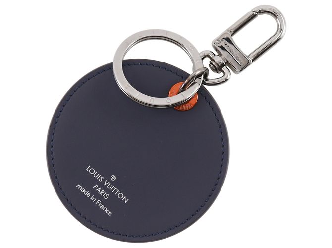 Louis Vuitton Black Calf Leather Keyring - view 2