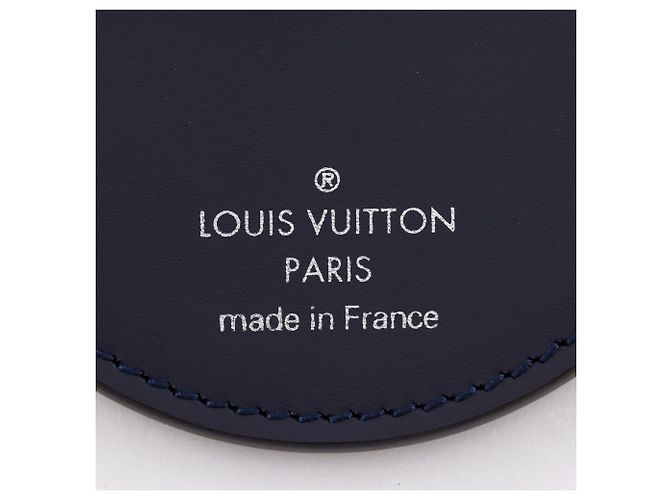 Louis Vuitton Black Calf Leather Keyring - view 4