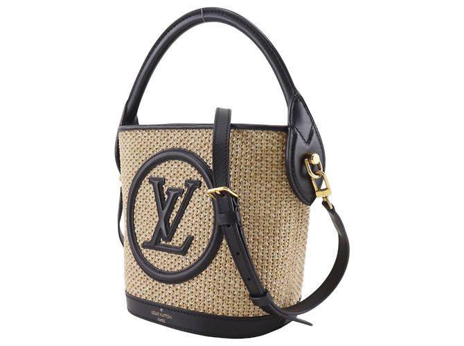 Louis Vuitton Petit Bucket Spring in the City 2-Way Shoulder Bag Nero - vista 2