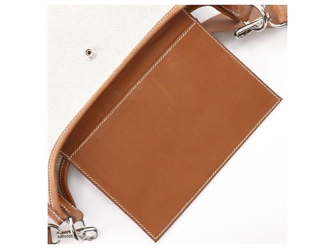 Hermès Borsa a tracolla Hermes Evelyne 1 PM Marrone - vista 9