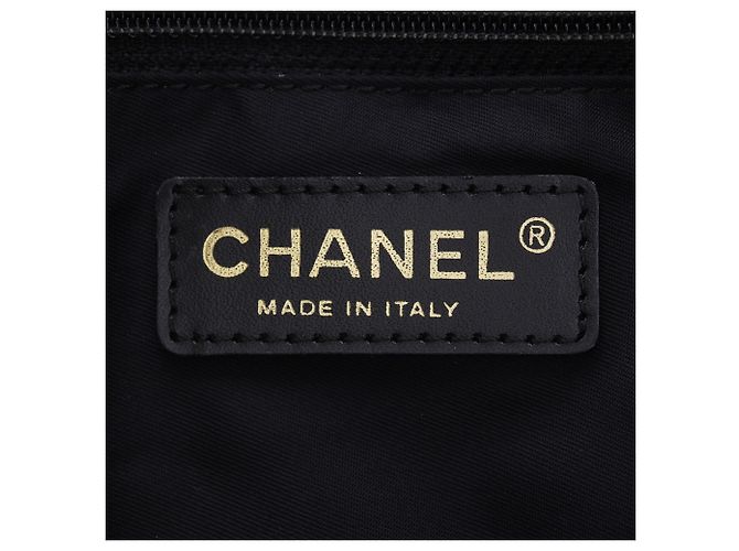 Borsa Tote Chanel New Travel Line Nero - vista 13