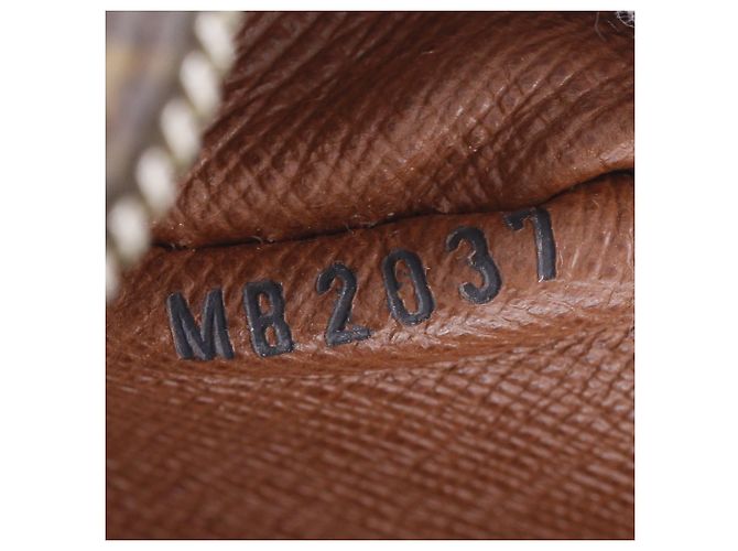 Borsa a tracolla Louis Vuitton Trocadero 24 Marrone - vista 15