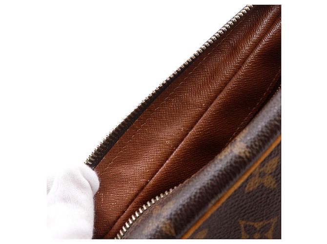 Borsa a tracolla Louis Vuitton Trocadero 24 Marrone - vista 8