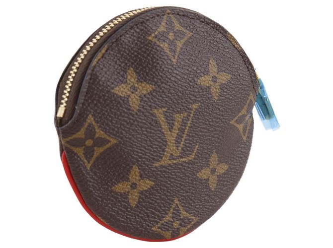 Louis Vuitton Portemonnaie Ron Vivienne Coin Case Castaño - vista 3