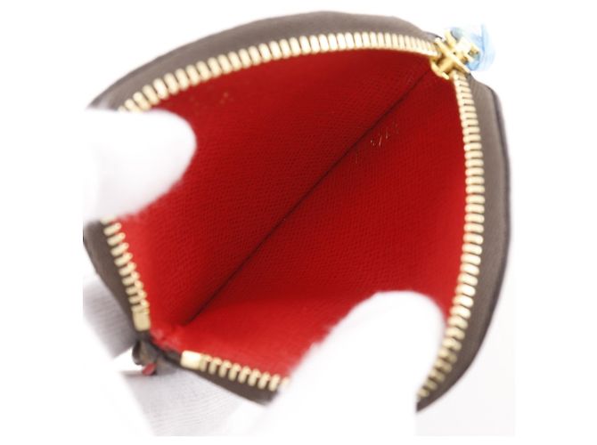 Louis Vuitton Portemonnaie Ron Vivienne Coin Case Castaño - vista 5