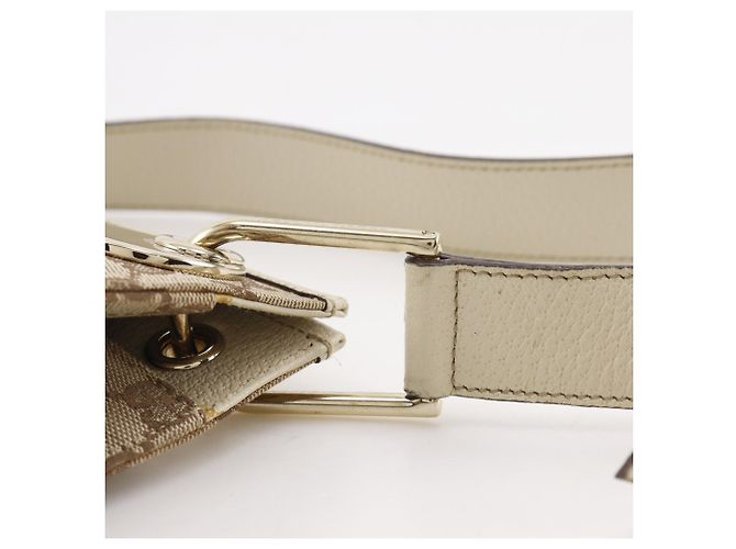 Gucci GG Canvas Schultertasche Beige - Ansicht 10