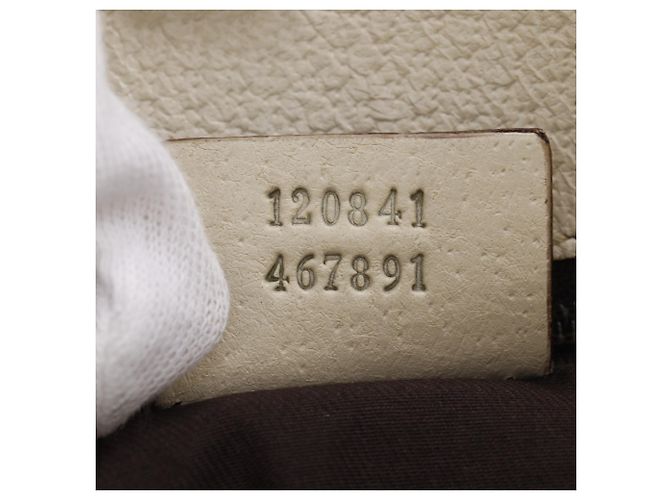 Gucci GG Canvas Schultertasche Beige - Ansicht 17