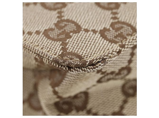 Gucci GG Canvas Schultertasche Beige - Ansicht 4