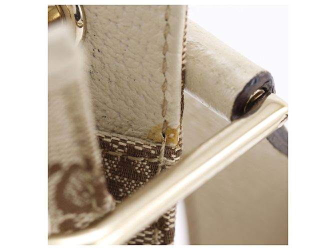 Gucci GG Canvas Schultertasche Beige - Ansicht 8