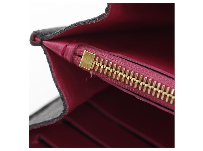 Louis Vuitton Portefeuille Capucines Long Wallet Schwarz Pink - Ansicht 11