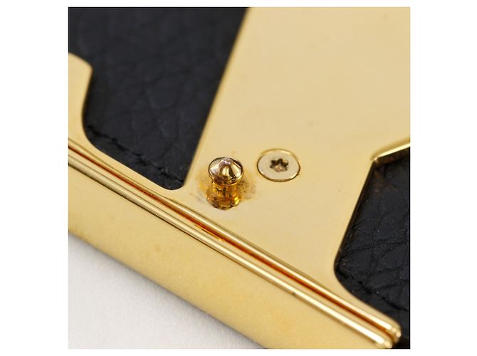 Louis Vuitton Portefeuille Capucines Long Wallet Schwarz Pink - Ansicht 15